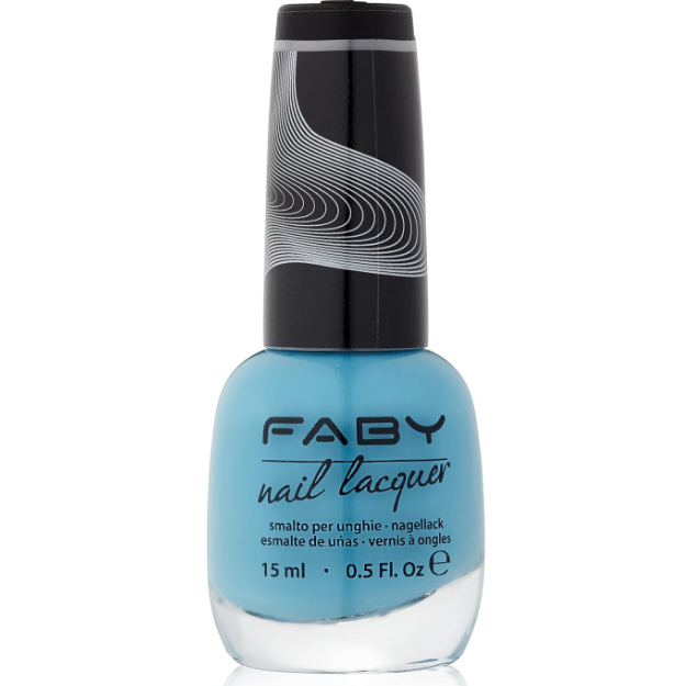 Faby Mrs Liberty LCU009 Blue Creme Nail Lacquer Polish