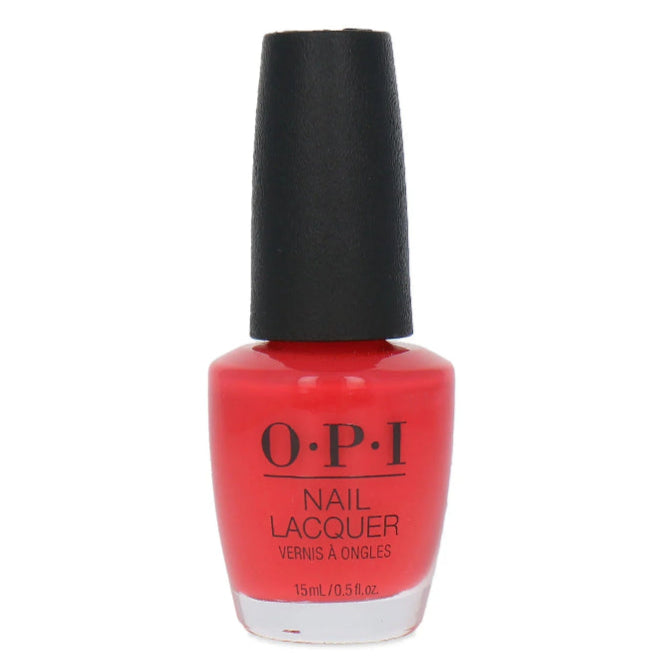 OPI A Good Man-Darin Is Hard To Find Orange-Red Nail Polish Lacquer from the Hong Kong Collection. OPI Item Product Code NLH47