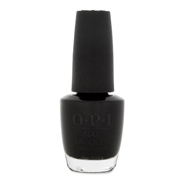 OPI Black Onyx, Plain Classic Shiny Black Creme Nail Polish from the Classics Collection. OPI Item Product Code NLT02