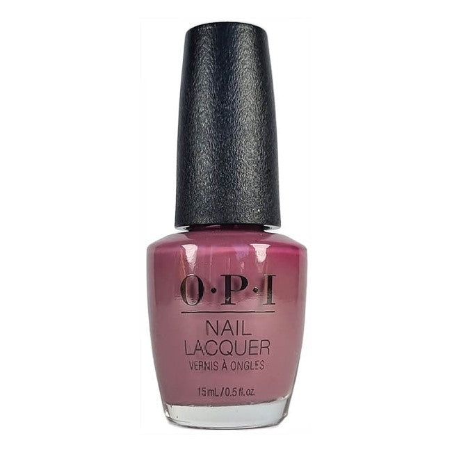 OPI Claydreaming Earthy Purple Creme Nail Polish from the OPI Fall Wonders Collection from 2022. OPI Item Product Code NLF002