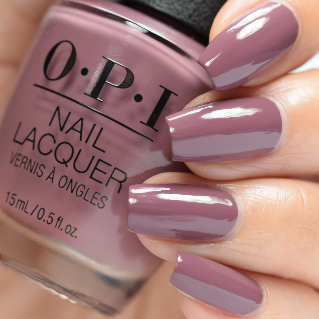OPI Claydreaming Earthy Purple Creme Nail Polish from the OPI Fall Wonders Collection. OPI Item Product Code NLF002