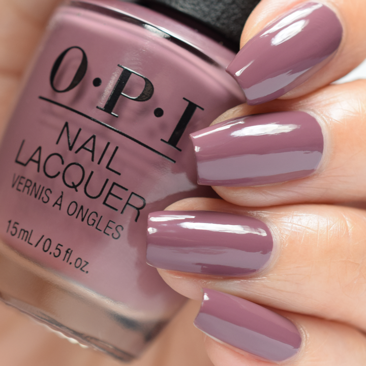 OPI Claydreaming Earthy Purple Creme Nail Polish from the OPI Fall Wonders Collection. OPI Item Product Code NLF002