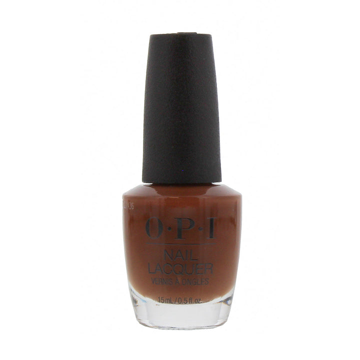 OPI Cliffside Karaoke Brown Creme Nail Polish from the OPI Malibu Collection. OPI Item Product Code NLN80