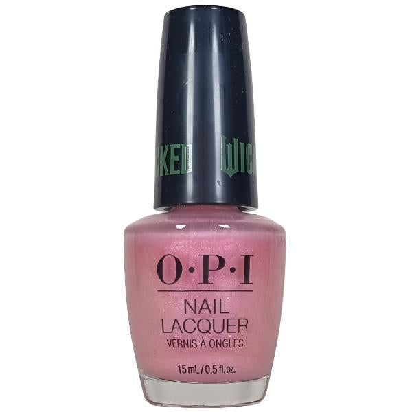 OPI Ga-Linda Light Pink Shimmer Nail Polish from the OPI x Wicked Collection 2024