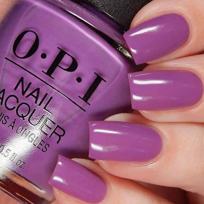 OPI Grandma Kissed a Gaucho Purple Creme Nail Polish from the OPI Peru Collection. OPI Item Product Code NLP35