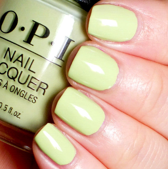 OPI How Does Your Zen Garden Grow? Light Green Creme Nail Polish from the OPI Tokyo Collection. OPI Item Product Code NLT86
