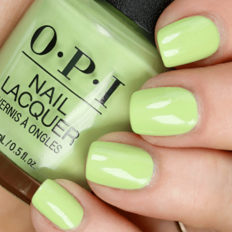 OPI How Does Your Zen Garden Grow? Light Green Creme Nail Polish from the OPI Tokyo Collection. OPI Item Product Code NLT86