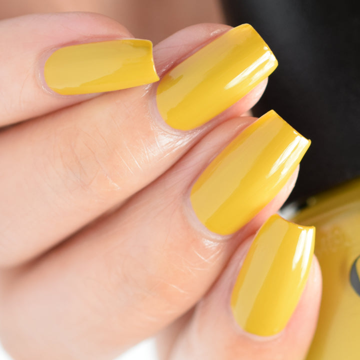 OPI Ochre the Moon Mustard Yellow Creme Nail Polish from the OPI Fall Wonders Collection. OPI Item Product Code NLF005