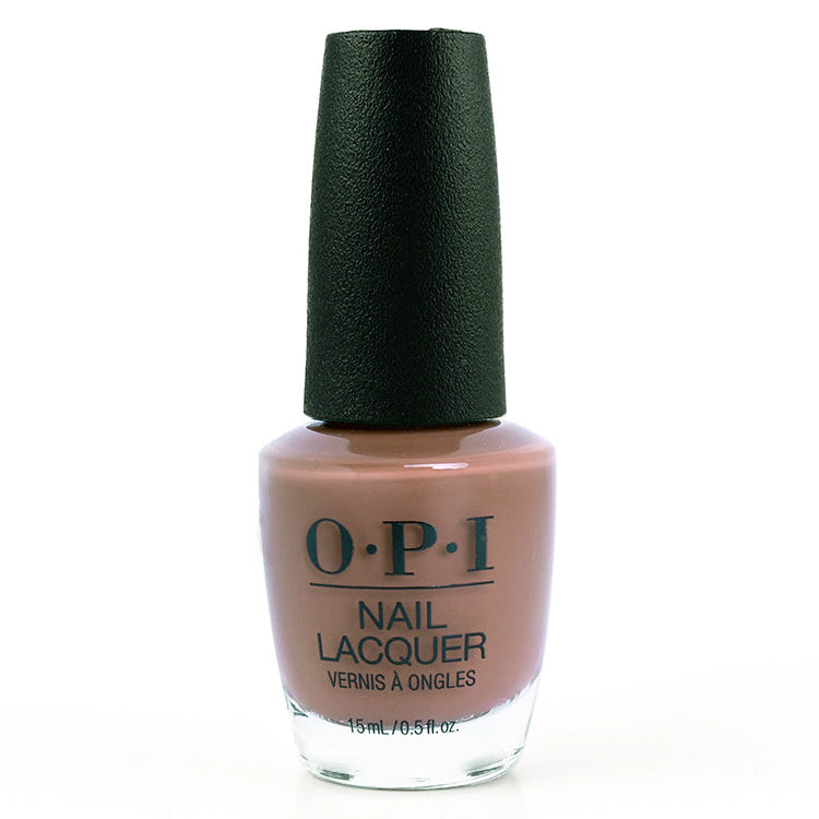 OPI Over the Taupe Light Brown Creme Nail Polish from the OPI Classics Collection range. OPI Product Code NLB85