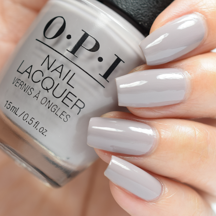 OPI Peace of Mined Grey-Toned Light Mauve Creme Nail Polish from the OPI Fall Wonders Collection. OPI Item Product Code NLF001
