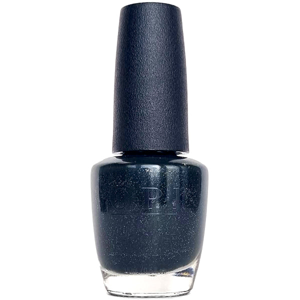 OPI Peppermint Bark and Bite Dark Green Shimmer Nail Polish from the OPI Terribly Nice Collection. OPI Item Product Code HRQ01