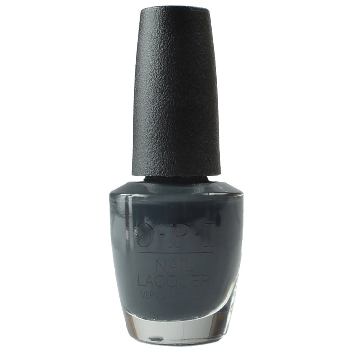 OPI Rub a Pub Pub Dark Grey Creme Nail Polish from the OPI Scotland Collection. OPI Item Product Code NLU18