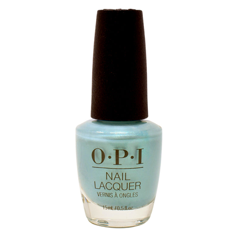 OPI Sage Simulation Light Green Shimmer Nail Polish from the OPI x XBOX Collection. OPI Item Product Code NLD57