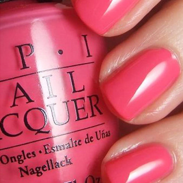 OPI Strawberry Margarita Pink Creme Nail Polish. OPI Item Product Code NLM23