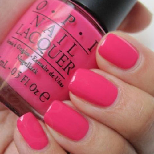 OPI Strawberry Margarita Pink Creme Nail Polish. OPI Item Product Code NLM23