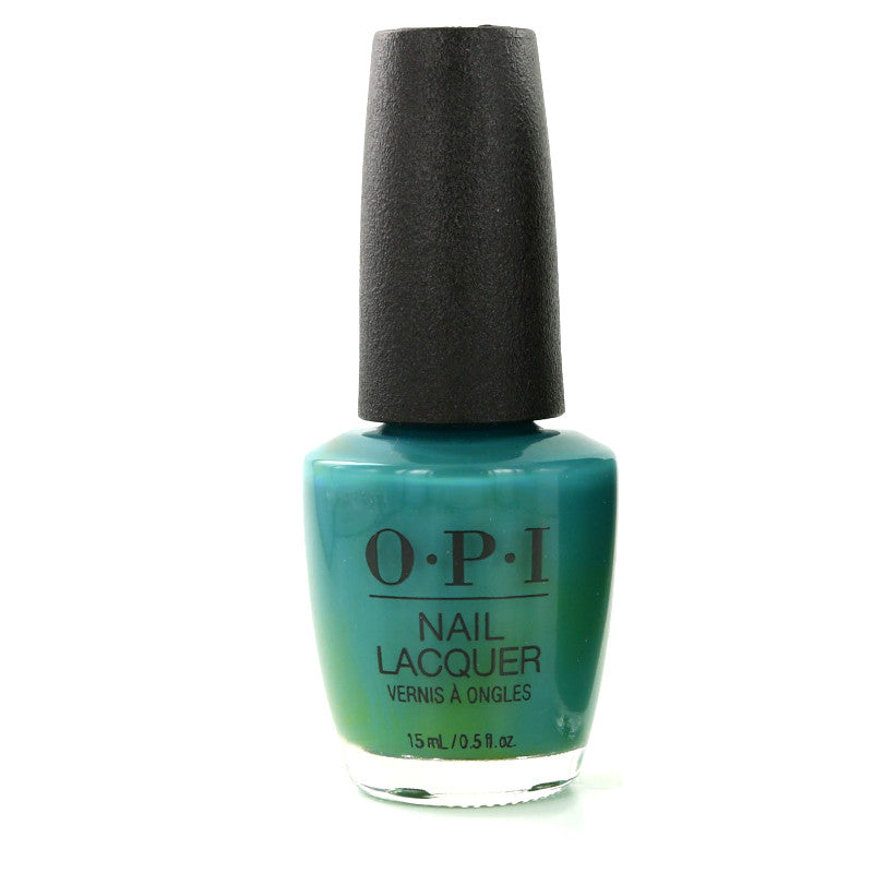 OPI Teal Me More, Teal Me More Teal Green Creme Nail Polish from the OPI Grease Collection. OPI Item Product Code NLG45