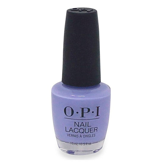 OPI You're Such a BudaPest Periwinkle (Light Purple toned Blue) Nail Polish with a Subtle Shimmer, Creamy finish. OPI Item Product Code NLE74