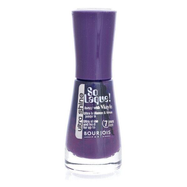 Bourjois Purple Fiction #63 So Laque! Ultra Shine Purple Creme Nail Enamel Polish