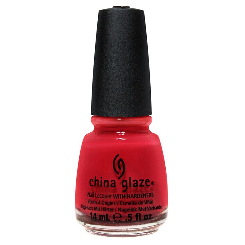 China Glaze Italian Red #069 Red Creme Nail Lacquer