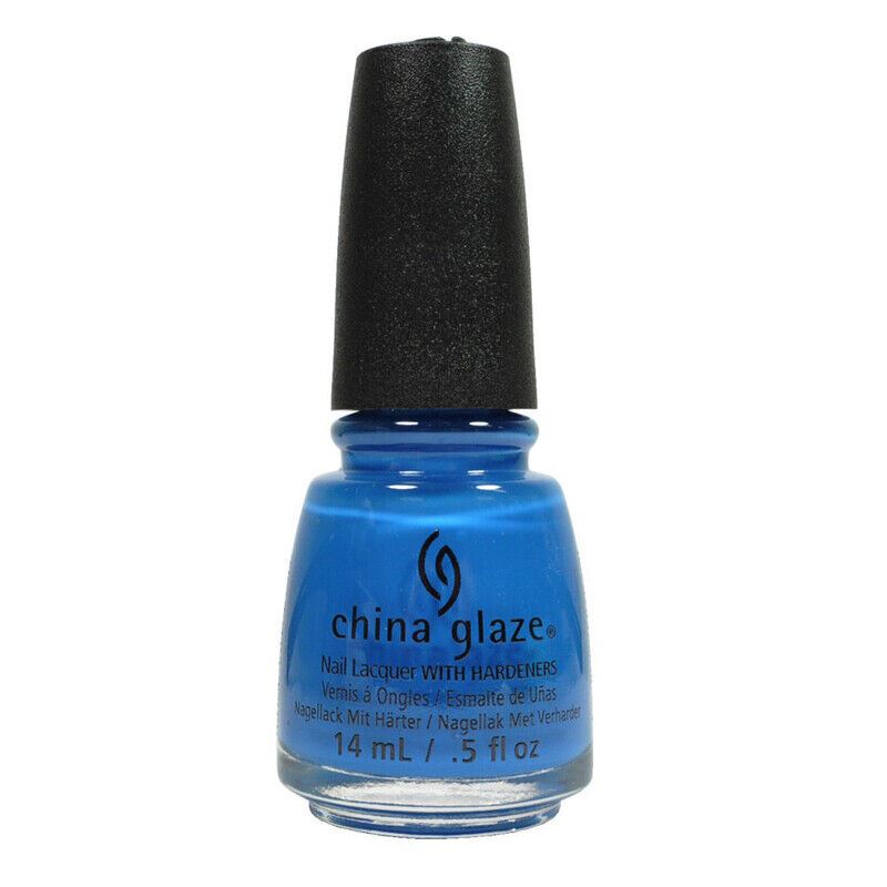 China Glaze License & Registration Pls #1378 Blue Nail Lacquer Polish