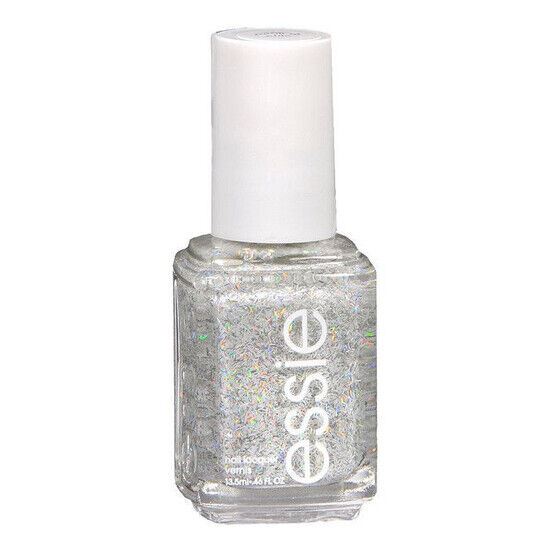 Essie Peak Of Chic Holo Holographic and White Nail Polish