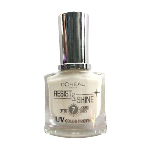 L'Oreal Resist & Shine #002 Blanc/White 7-Day Nail Polish