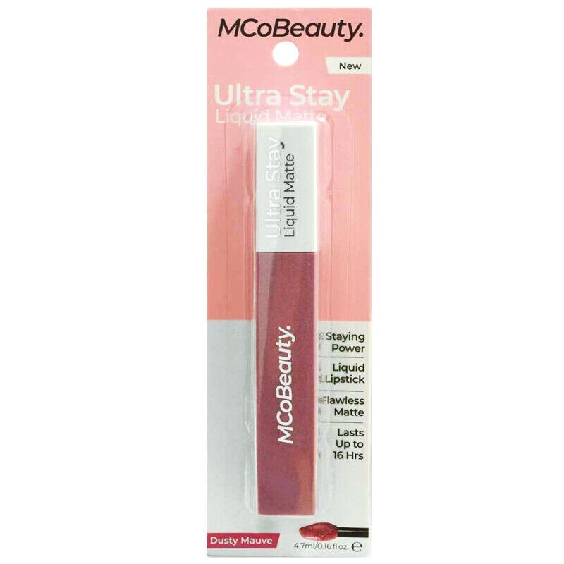 MCoBeauty Ultra Stay Liquid Matte Lipstick in Dusty Mauve