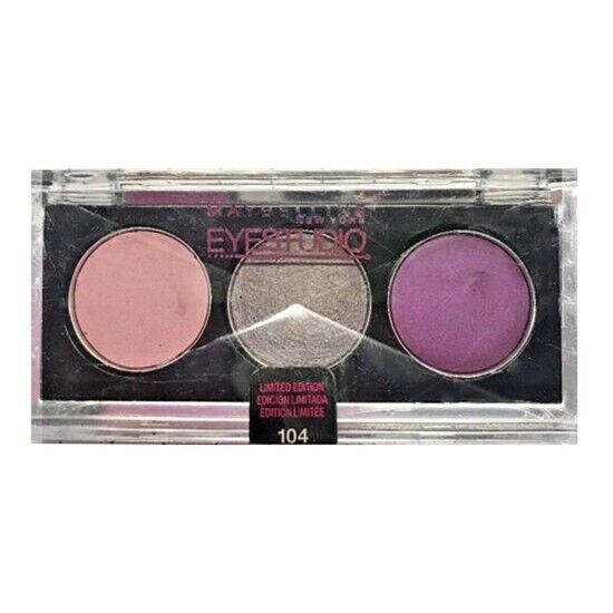 Maybelline Purple Radiance #104 Eye Studio Trio Cream Eyeshadow