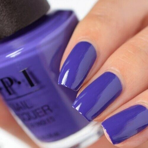 OPI All Is Berry & Bright Blue Purple Creme Nail Polish. OPI Item Product Code HRN11