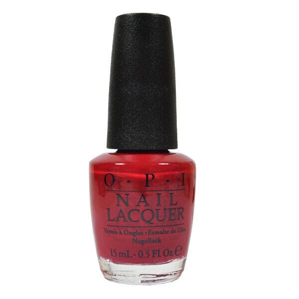 OPI Amore at the Grand Canal Red Creme Nail Polish from the OPI Venice Collection. OPI Product Code NLV29