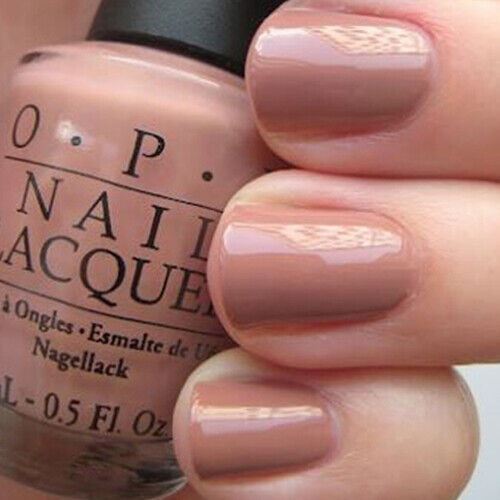 OPI Barefoot in Barcelona Neutral Dark Nude Creme Nail Polish. OPI Item Product Code NLE41