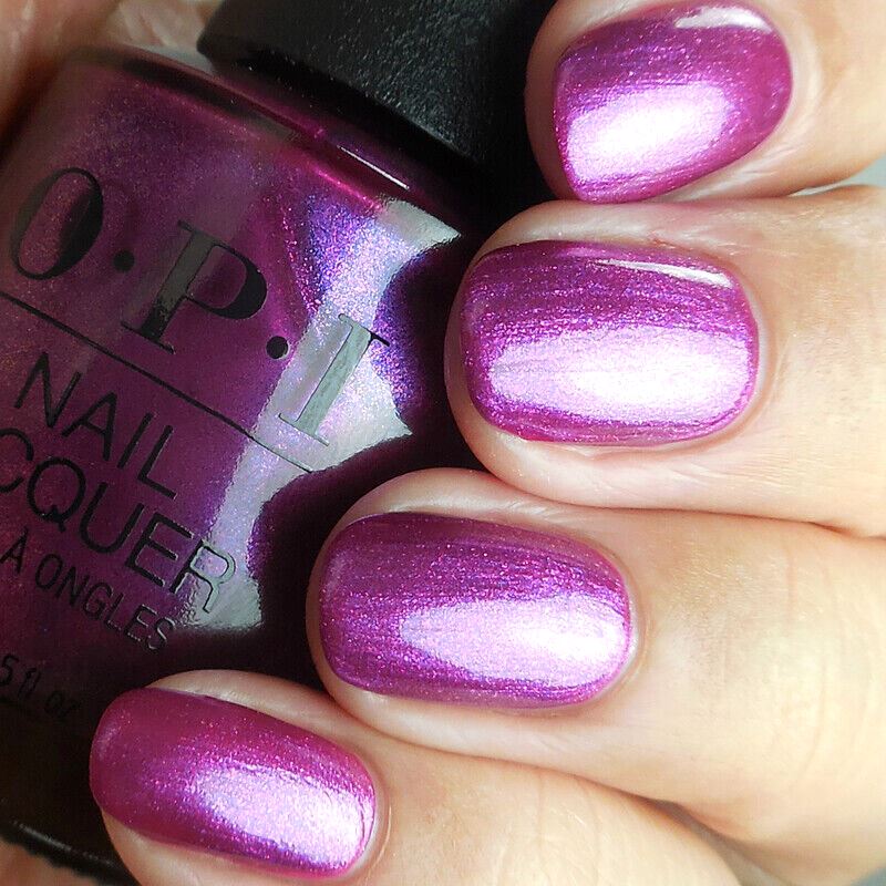 OPI Berry Fairy Fun Purple Shimmer Nail Polish from the OPI The Nutcracker Holiday Collection. OPI Item Product Code HRK08