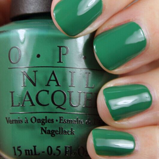 OPI Don't Mess With OPI Green Creme Nail Polish from the OPI Texas Collection. OPI Item Product Code NLT11