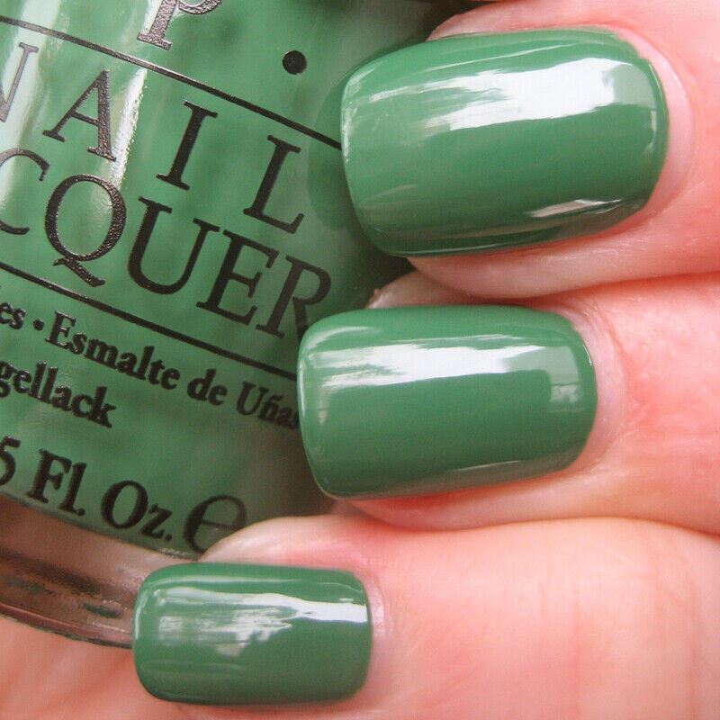 OPI Don't Mess With OPI Green Creme Nail Polish from the OPI Texas Collection. OPI Item Product Code NLT11