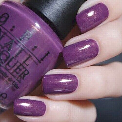 OPI Dutch Ya Just Love OPI? Purple Shimmer Nail Polish from the OPI Holland Collection from 2012. OPI Item Product Code NLH55