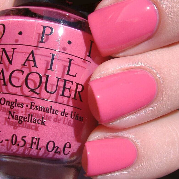 OPI Feelin' Hot-Hot-Hot! Pink Creme Nail Polish from the OPI South Beach Collection. OPI Item Product Code NLB77
