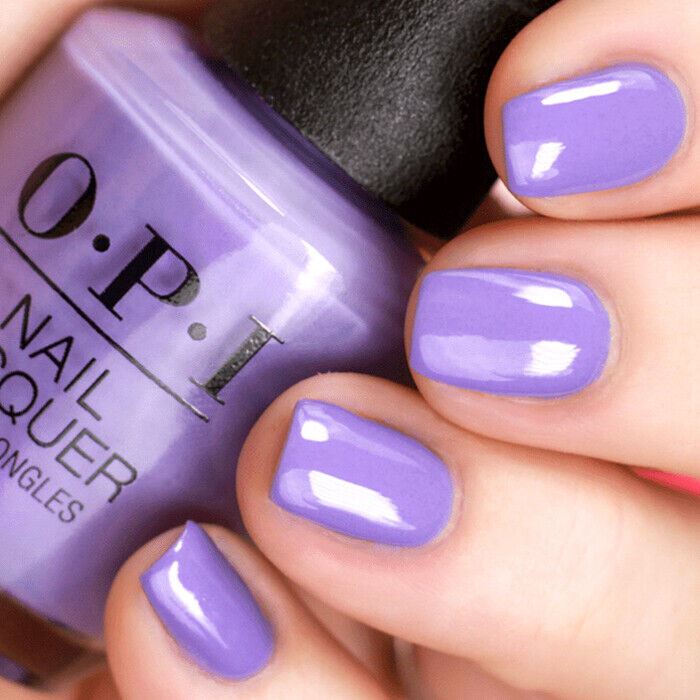 OPI Galleria Vittorio Violet Purple Shimmer Nail Polish from the OPI Muse of Milan Collection. OPI Item Product Code NLMI09