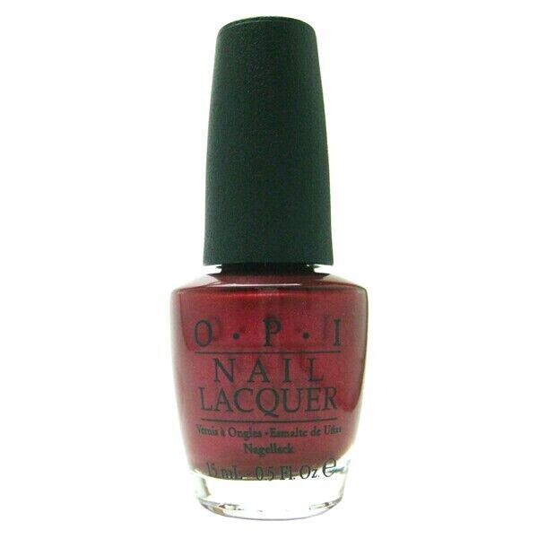 OPI I'm Not Really A Waitress Red Pearl Shimmer Nail Polish from the OPI Classics Collection. OPI Product Code Number NLH08