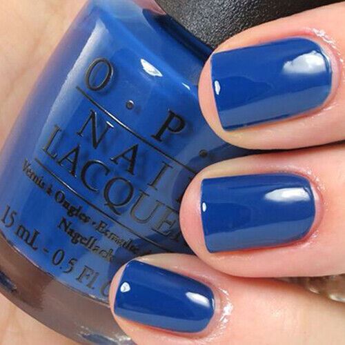 OPI Keeping Suzi At Bay Blue Creme Nail Polish. OPI Item Product Code NLF57