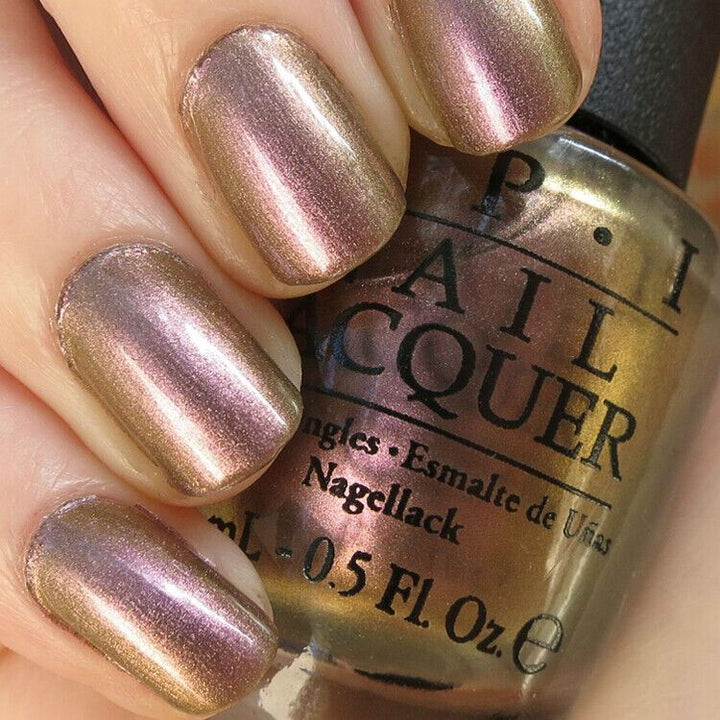 OPI Kermit Me To Speak DuoChrome Shimmer Nail Polish from the Muppets Most Wanted Collection. OPI Product Code NLM79