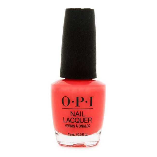 OPI Live.Love.Carnaval Coral Creme Nail Polish from the OPI Brazil Collection from 2014. OPI Item Product Code NLA69