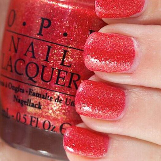 OPI Magazine Cover Mouse Glitter Liquid Sand Nail Polish from the OPI Couture de Minnie Collection. OPI Item Product Code NLM59