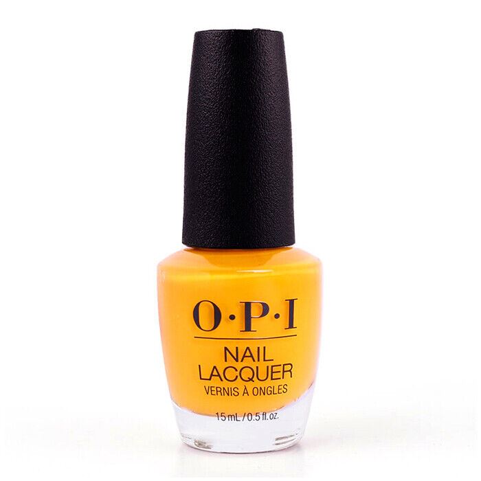 OPI Marigolden Hour Yellow Creme Nail Polish from the OPI Malibu Collection. OPI Item Product Code NLN82