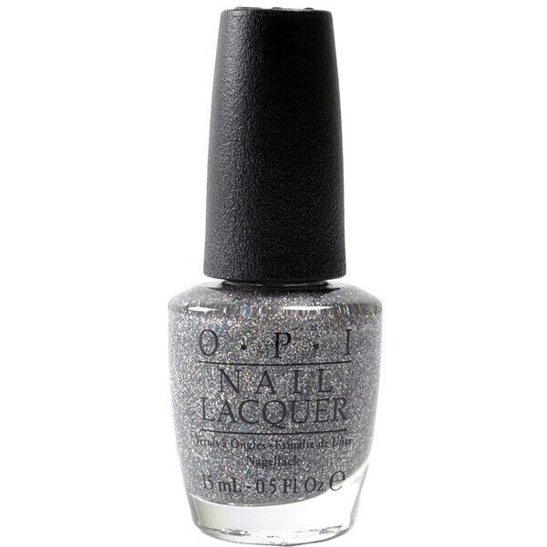OPI My Voice Is A Little Norse Holographic Glitter Grey Nail Polish from the OPI Nordic Collection. OPI Item Product Code NLN42