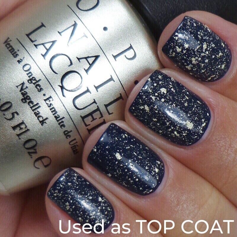 OPI 18K White Gold & Silver Pure Top Coat Mariah Carey Collection Gift Boxed