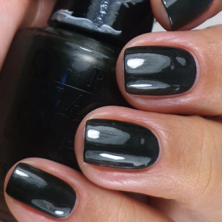 OPI Queen of the Road Dark Shimmer Nail Polish from the OPI x Ford Mustang Collection. OPI Item Product Code NLF70