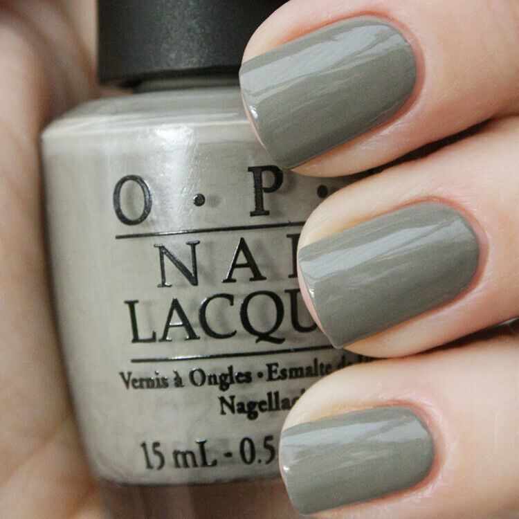 OPI Suzi Takes The Wheel Grey Creme Nail Polish from the OPI Touring America Collection 2011. OPI Item Product Code NLT33