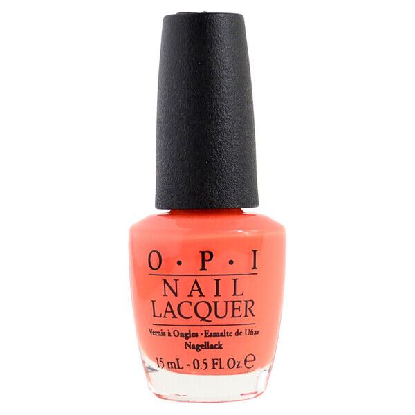 OPI Toucan Do It If You Try Coral Orange Creme Nail Polish from the OPI Brazil Collection 2014. OPI Item Product Code NLA67