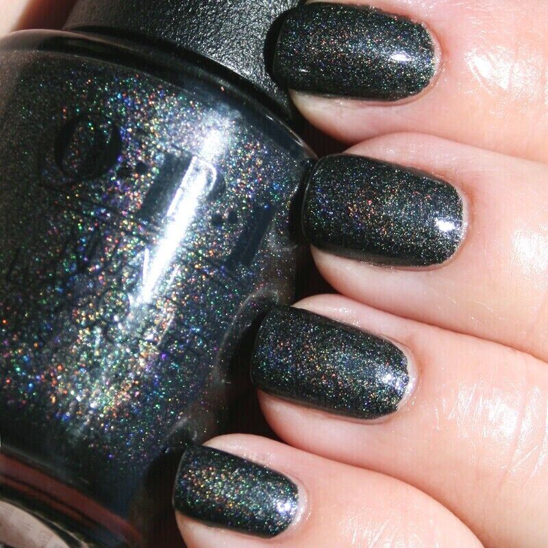 OPI Turn Bright After Sunset Holographic Shimmer Nail Polish. OPI Code HRN02