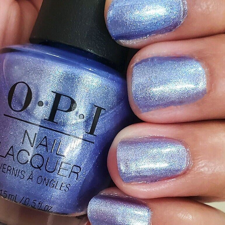 OPI You Had Me At HALO Blue Pearl Shimmer Nail Polish from the OPI x XBOX Collection. OPI Item Product Code NLD58